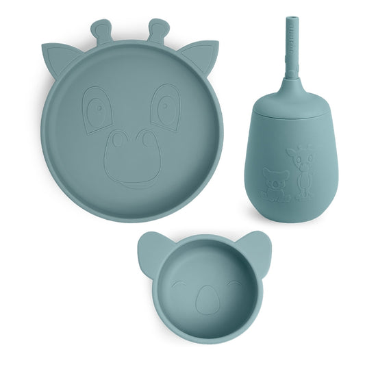 nuuroo Dian silicone dinner set 3-pack Dinner set Lead