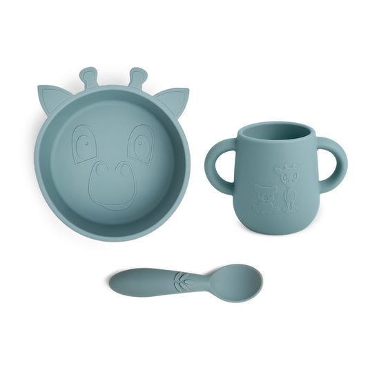 nuuroo Ebba silicone dinner set 3-pack Dinner set Lead