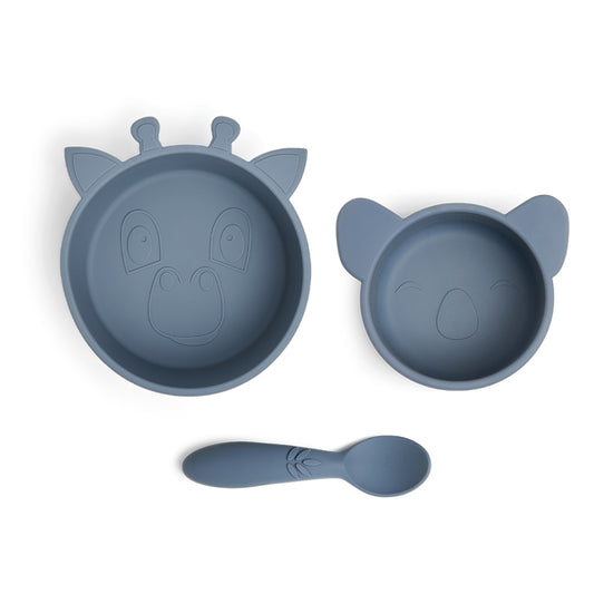 nuuroo Eddy silicone dinner set 3-pack Dinner set Bering Sea