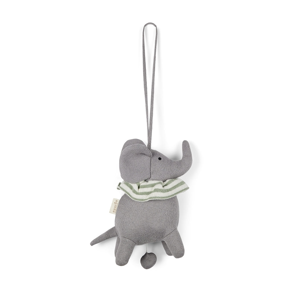 nuuroo Elisa music elephant Rattle Grey - Green