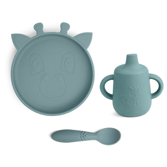nuuroo Elke silicone dinner set 3-pack Dinner set Lead