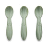 nuuroo Ella silicone spoon - 3 pack Spoon Light green mix