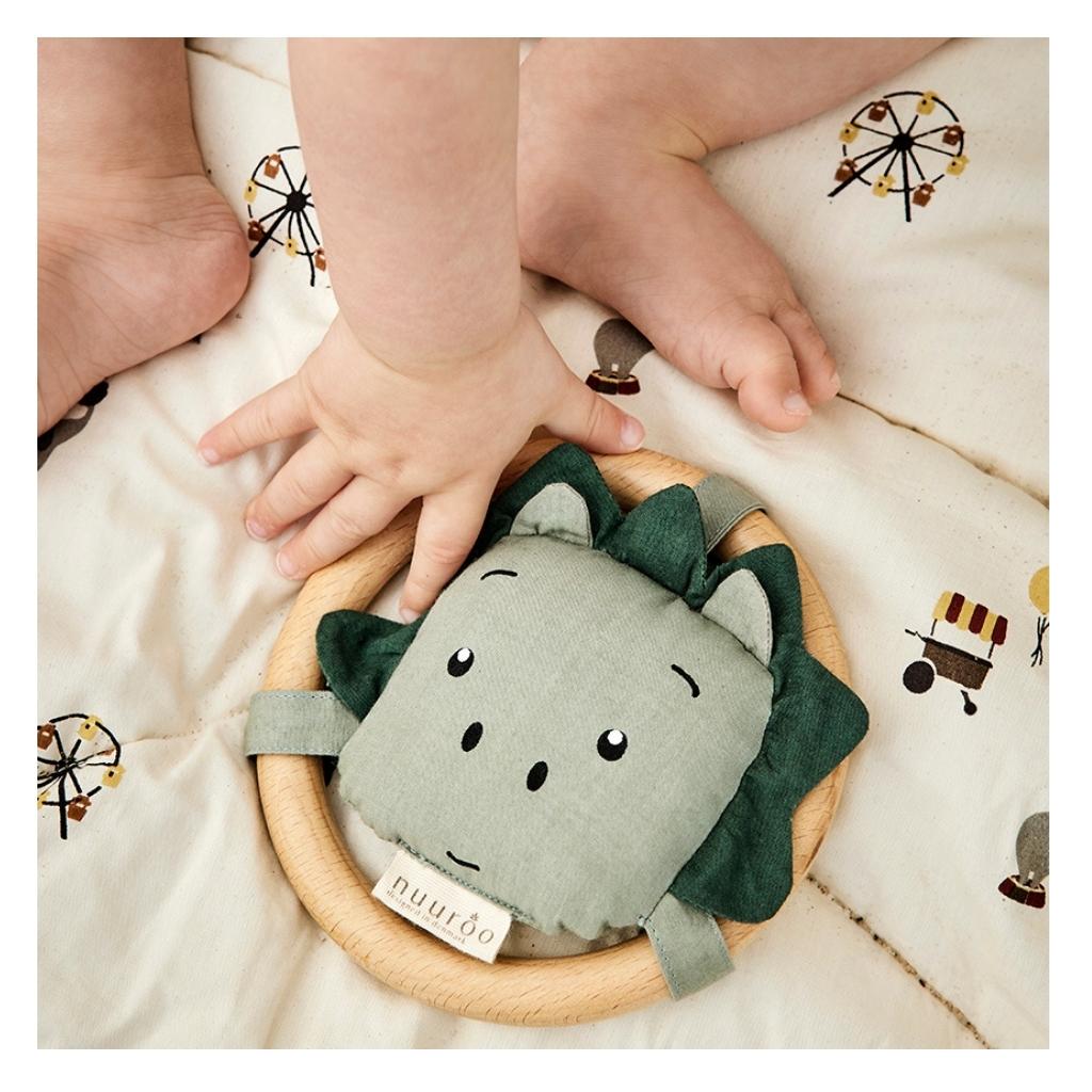 nuuroo Emilie Rattle Rattle Light green