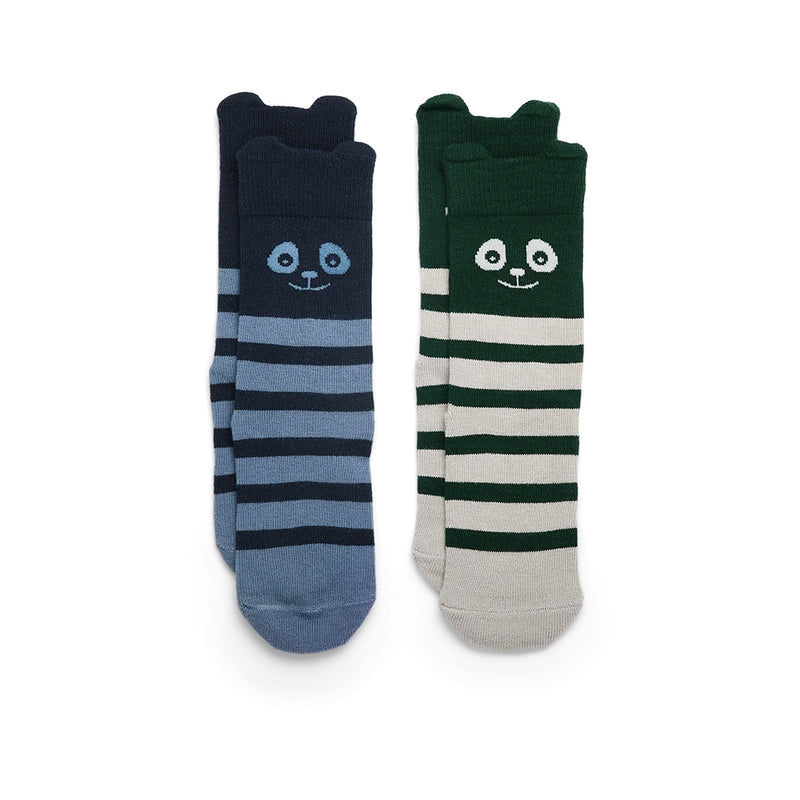 nuuroo Frida socks 2-pack Socks Dark green/Black Iris