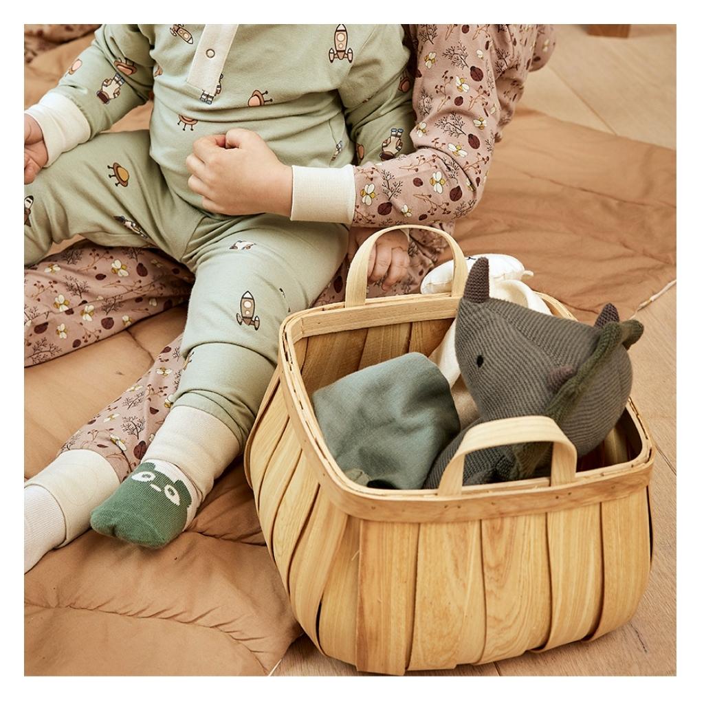 nuuroo Gabi knit teddybear Teddybear Warm green