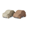 nuuroo Gry silicone playcar 2 pack Toy Cobblestone mix