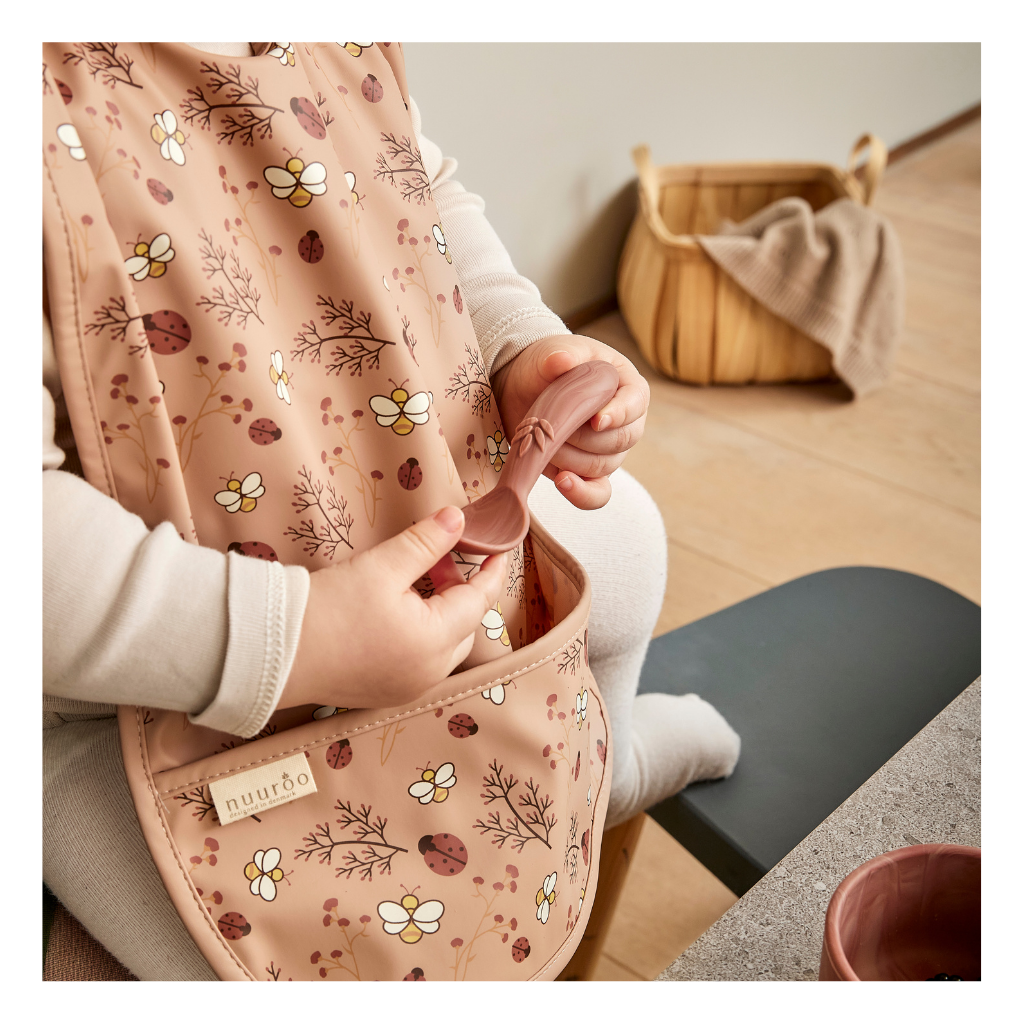 nuuroo Ida bib Bib Sand - Flower bee