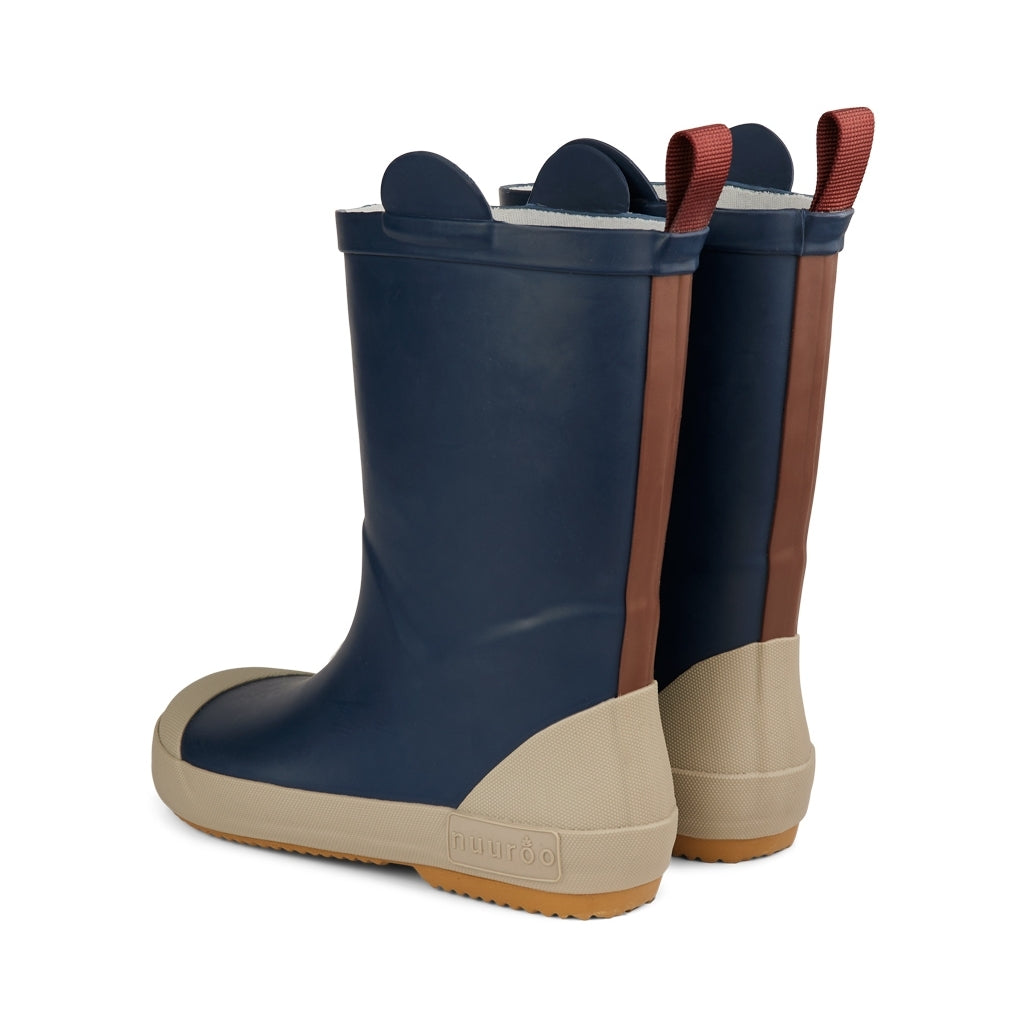 nuuroo Joe rubberboots Rubber boots Black Iris