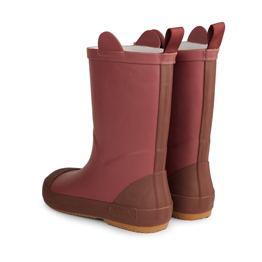 nuuroo Joe rubberboots Rubber boots Mahogany