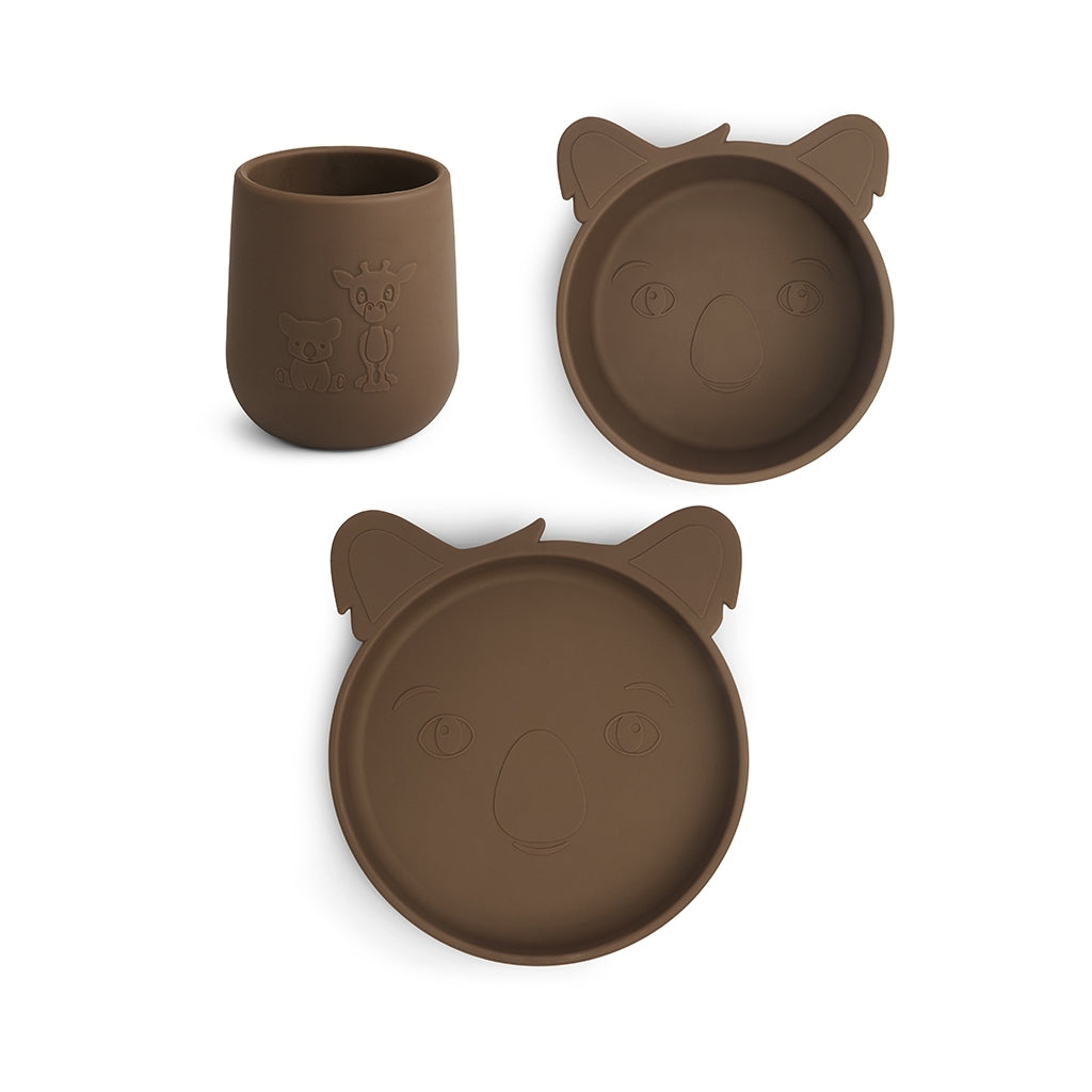 Judi silicone dinner set - 3 pack