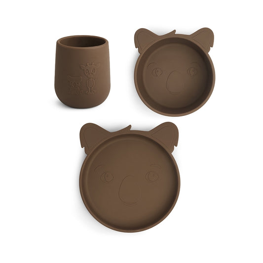 Judi silicone dinner set - 3 pack