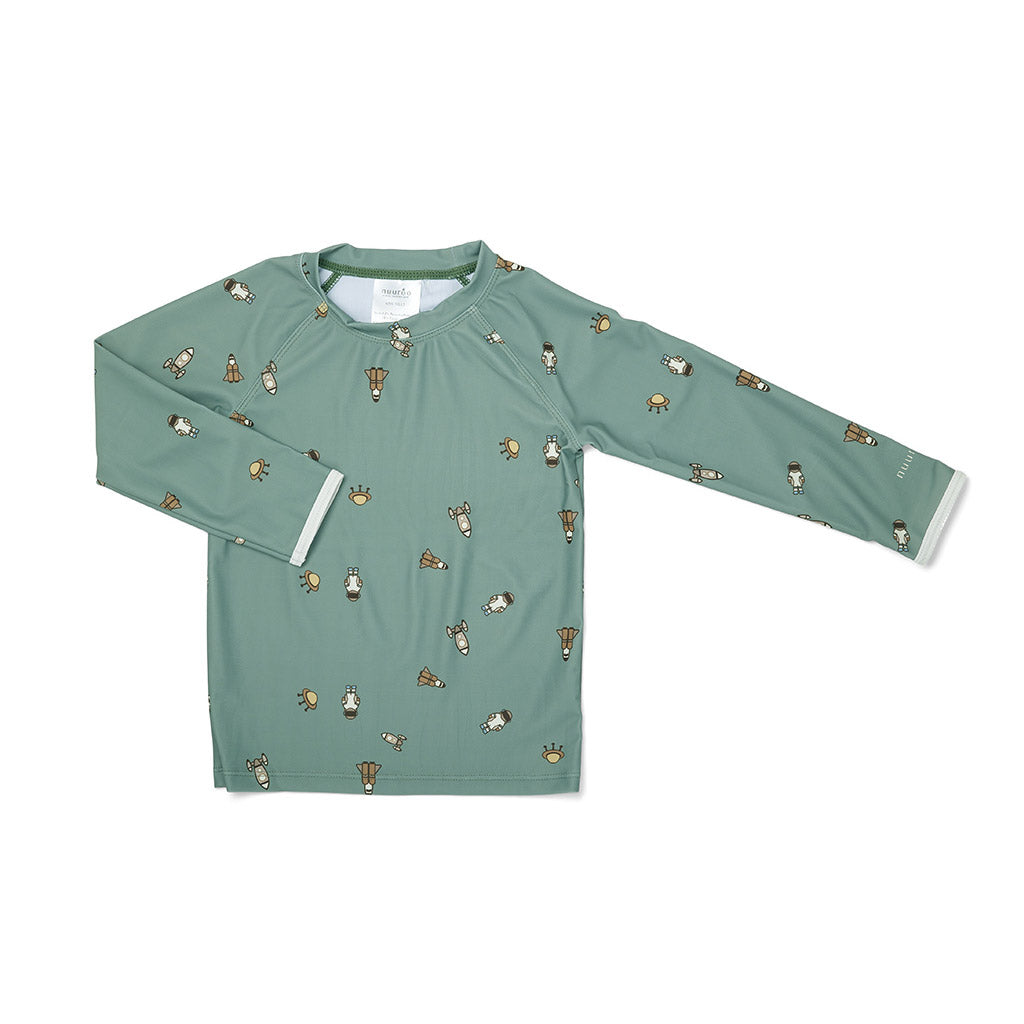 nuuroo Kris Tee LS Swimwear Light green - Space