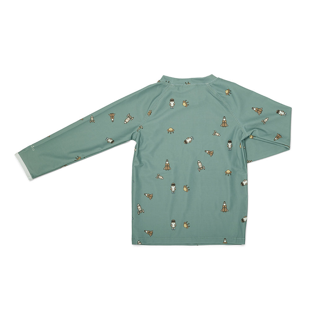 nuuroo Kris Tee LS Swimwear Light green - Space