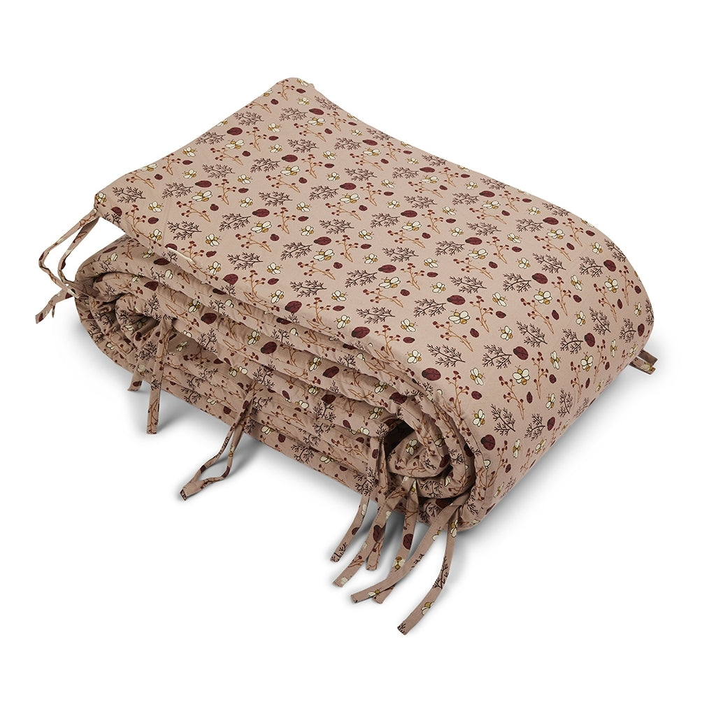 nuuroo Leslie bed bumper Bed bumper Sand - Flower bee