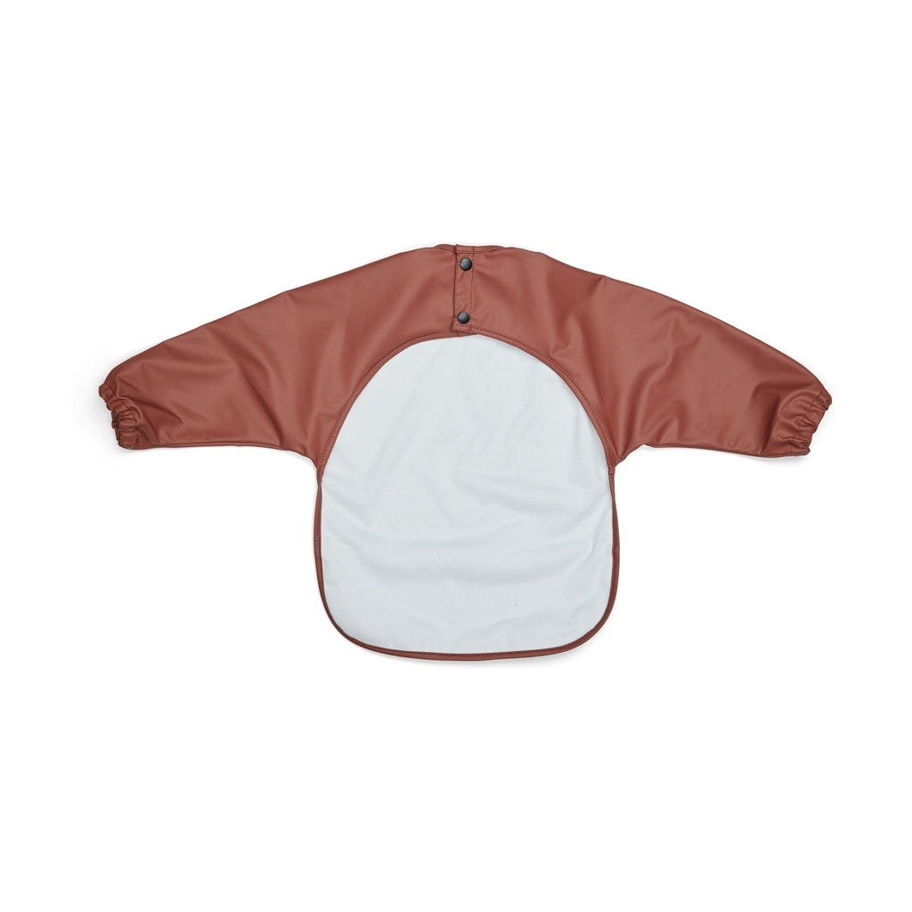 nuuroo Luna bib coated Bib Mahogany leaf