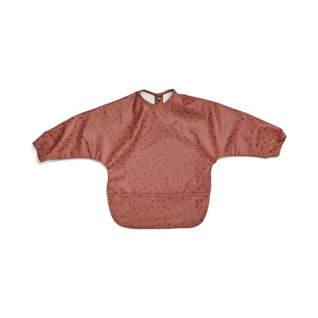 nuuroo Luna bib coated Bib Mahogany leaf