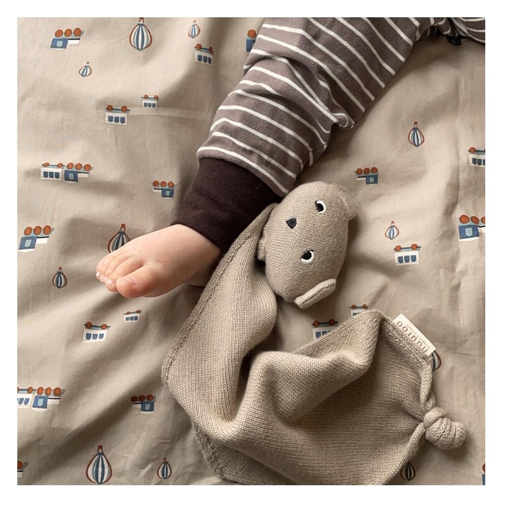 nuuroo Mathilde knitted hugging cloth Hugging cloth Cobblestone