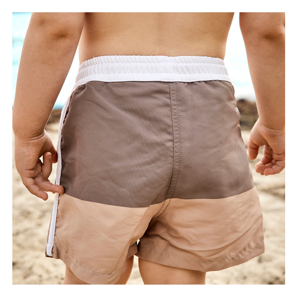 nuuroo Milo swim shorts Swimwear Ligth brown / Warm green