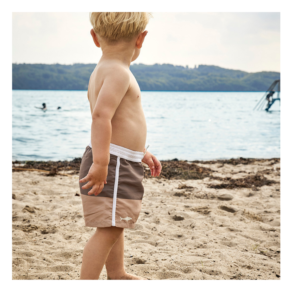 nuuroo Milo swim shorts Swimwear Ligth brown / Warm green