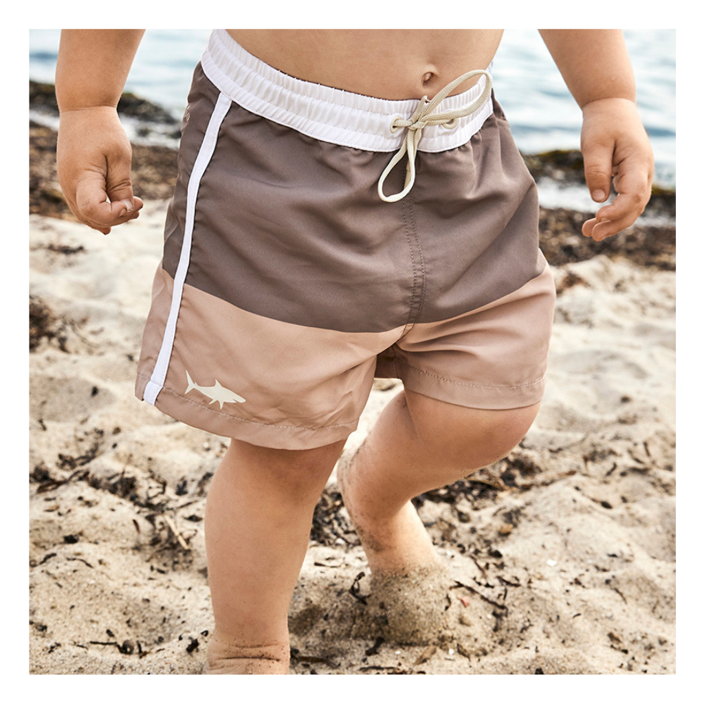 nuuroo Milo swim shorts Swimwear Ligth brown / Warm green