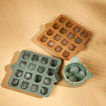 nuuroo Morgan ice cube tray - 2 pack Ice cup Light brown