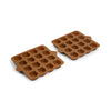 nuuroo Morgan ice cube tray - 2 pack Ice cup Light brown