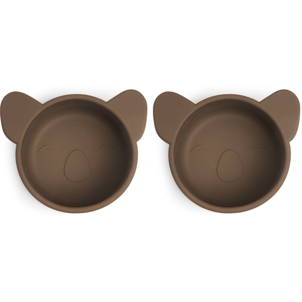 nuuroo Rosa silicone snack box - 2 pack Snackbox Acorn