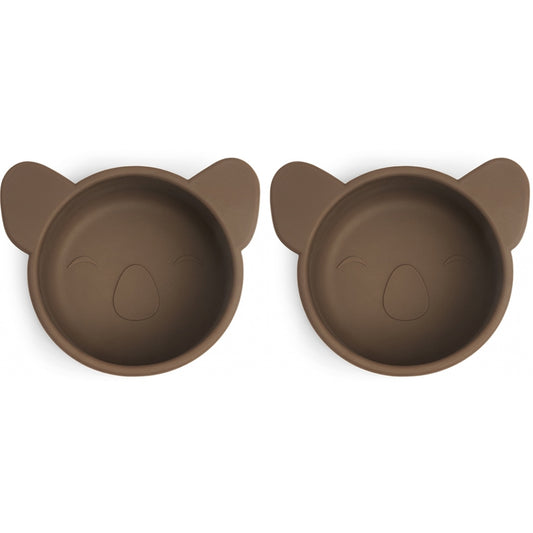 nuuroo Rosa silicone snack box - 2 pack Snackbox Acorn