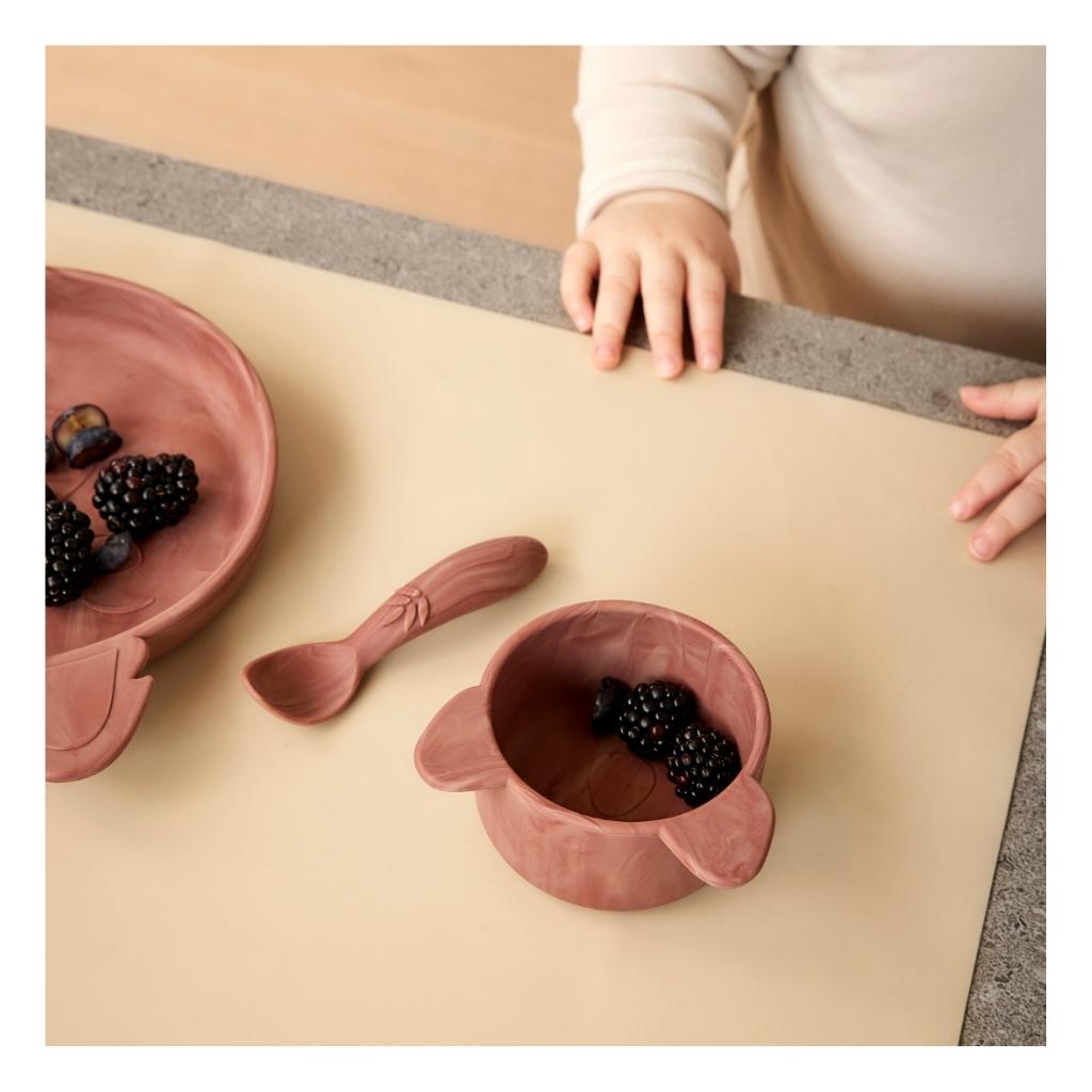 nuuroo Rosa silicone snack box - 2 pack Snackbox Red mix