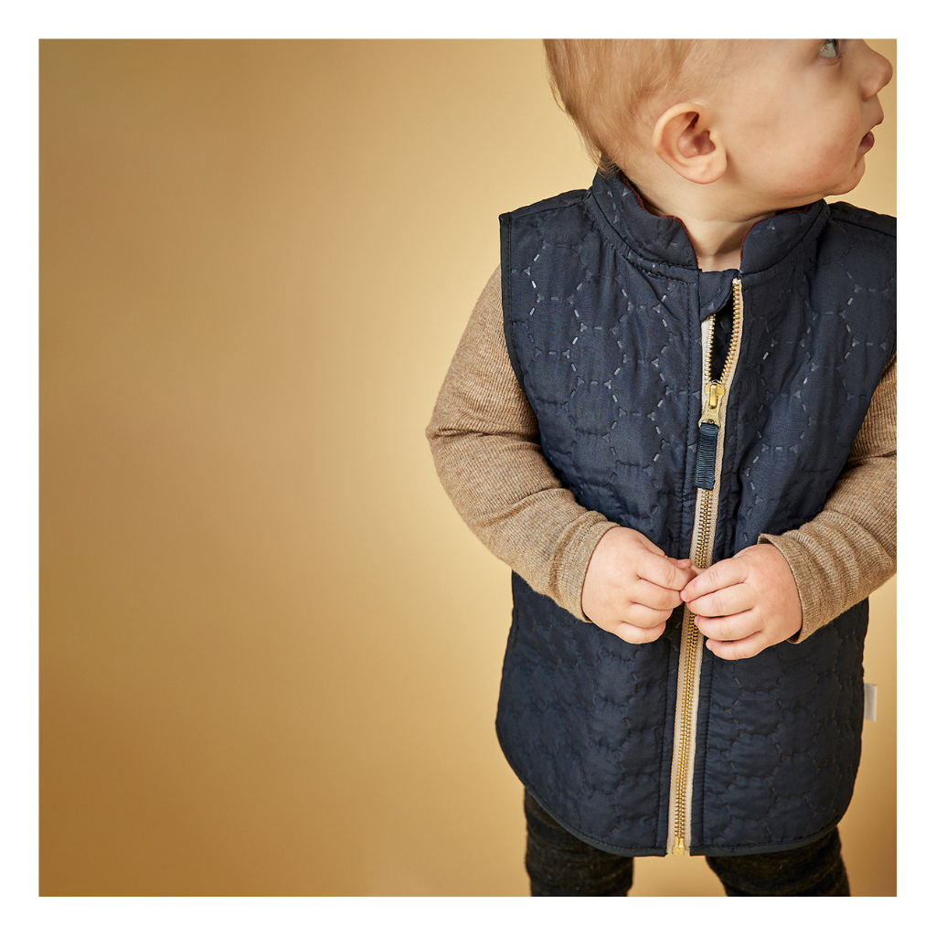 nuuroo Sacha thermo waistcoat Thermo wear Black Iris