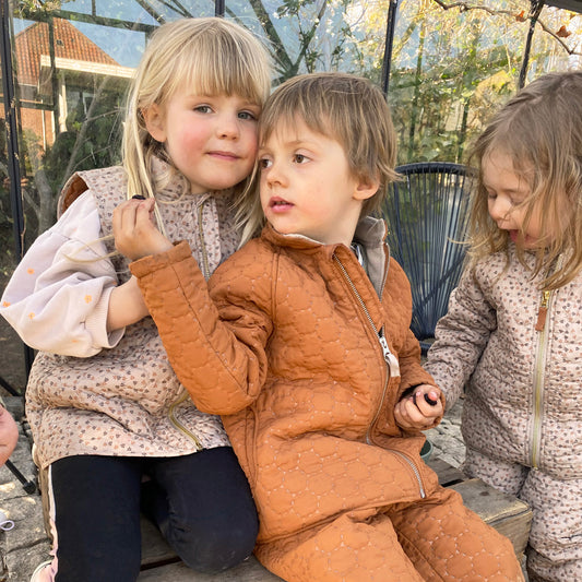 nuuroo Sacha thermo waistcoat Thermo wear Cobblestone Leaf