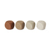 nuuroo Sana silicone dice 4 pack Toy Brown color mix